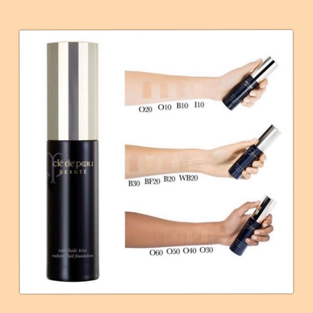 Cle de Peau Radiant Fluid Foundation spf24 - choose your shade